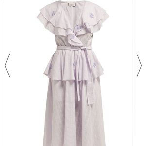 Innika Choo Summer 2019 embroidered dress